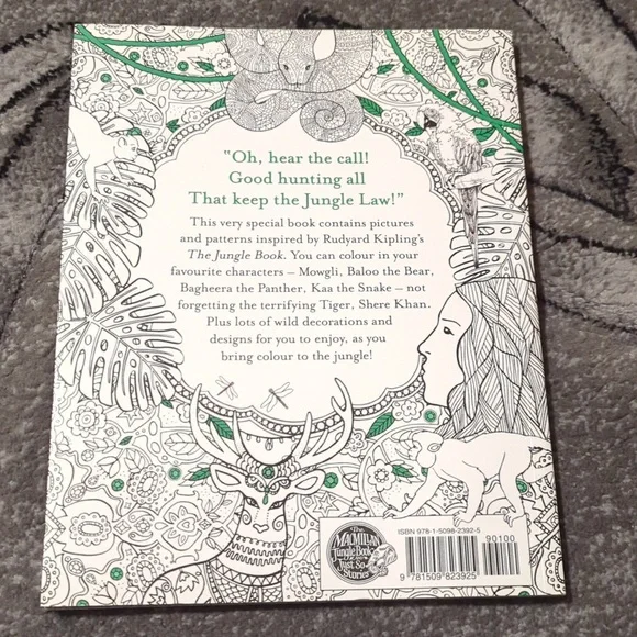 The Jungle Book colouring book new - Picture 6 of 14